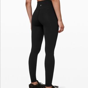 Lululemon Wunder Under Hi Rise 28” tights Size 10